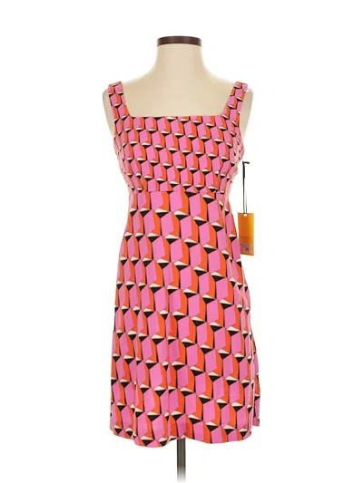 Pre-owned Diane Von Furstenburg For Target Casual Dress In Pink