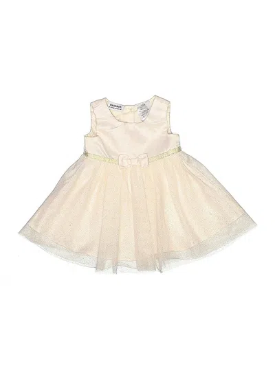 Pre-owned Blueberi Boulevard Babies' Dress In White