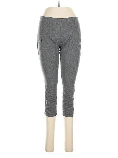 Pre-owned Under Armour Active Pants In Gray