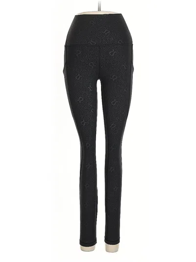 Pre-owned Lululemon Athletica Active Pants In Black