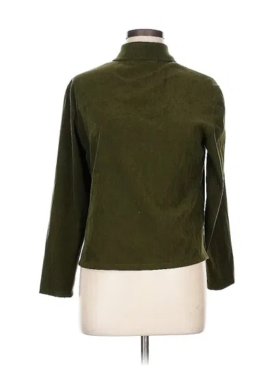Pre-owned Jessica Howard Fleece Jacket In Green