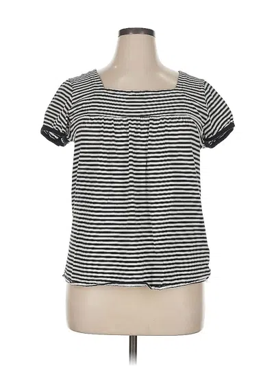 Pre-owned Madison Short Sleeve T-shirt In Black