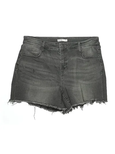 Pre-owned Nine West Denim Shorts In Gray