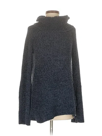 Pre-owned Lucky Brand Turtleneck Sweater In Gray