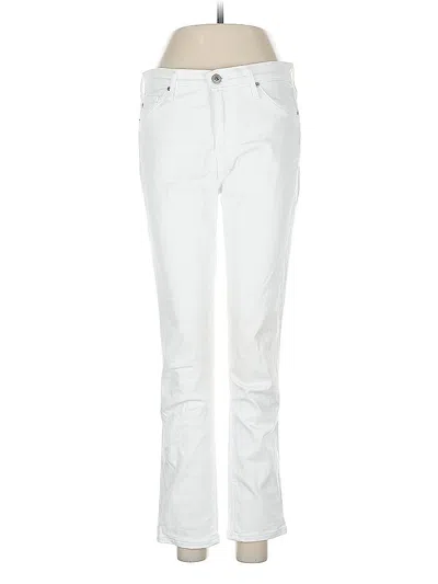 Pre-owned Adriano Goldschmied Jeans In White