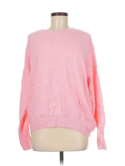 Pre-owned Cece Pullover Sweater In Pink