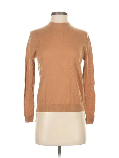 Pre-owned Zara Turtleneck Sweater In Brown