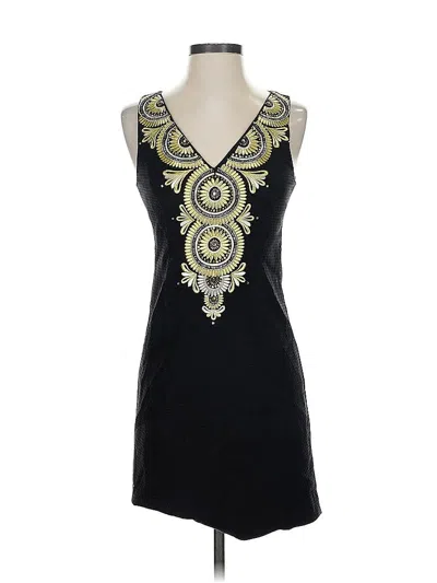 Pre-owned Lilly Pulitzer Cocktail Dress In Black