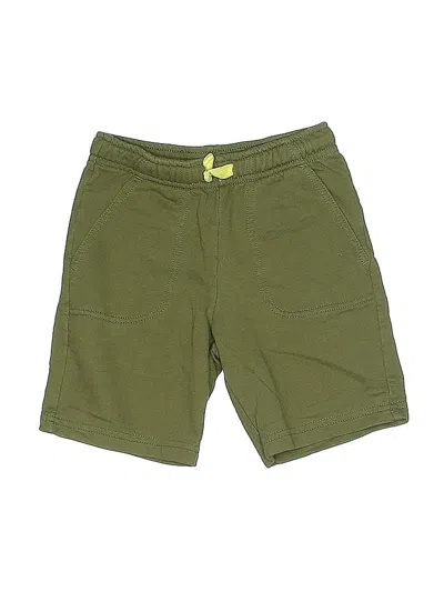 Pre-owned Cat & Jack Kids' Khaki Shorts In Green