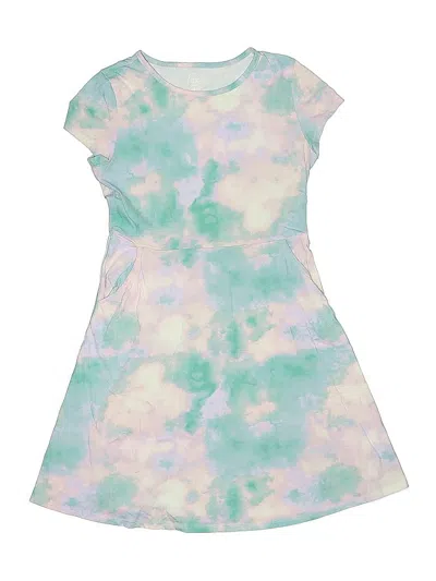 Pre-owned Wonder Nation Kids' Dress In Blue