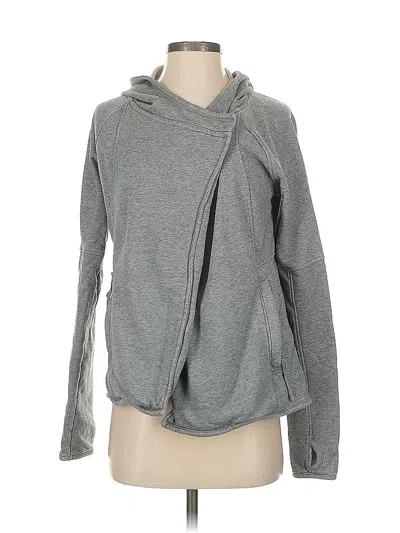 Pre-owned Puma Zip Up Hoodie In Gray