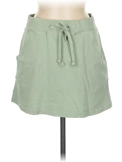 Pre-owned Brandy Melville Casual Skirt In Green