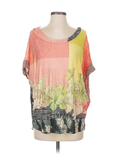 Pre-owned Save The Queen Short Sleeve T-shirt In Orange