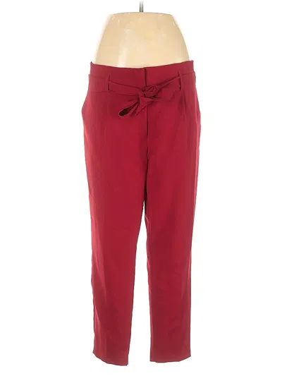 Pre-owned One By Chapter One Casual Pants In Red