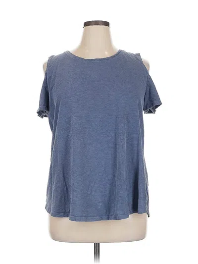 Pre-owned Style & Co Sleeveless T-shirt In Blue