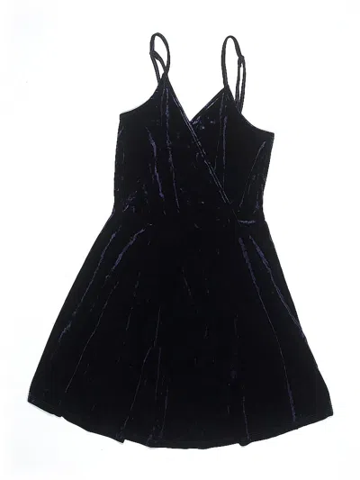 Pre-owned Love, Fire Kids' Dress In Black
