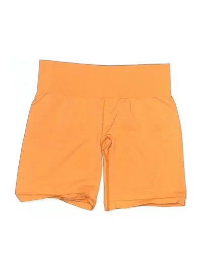 Pre-owned Nvgtn Athletic Shorts In Orange