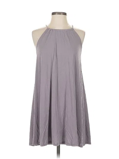 Pre-owned Forever 21 Casual Dress In Gray