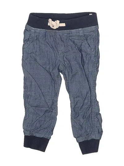 Pre-owned H&m L.o.g.g. Kids' Cargo Pants In Blue