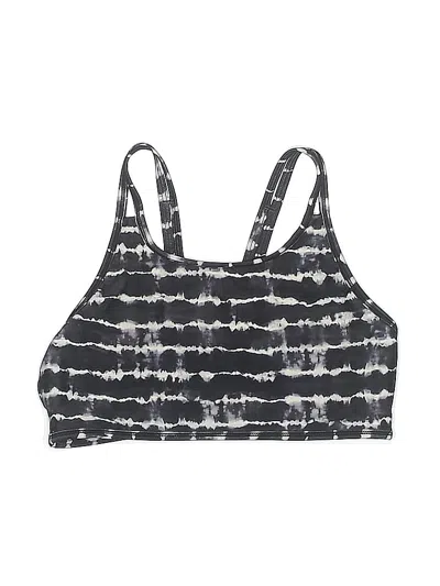 Pre-owned Unbranded Swimsuit Top Black Swimwear