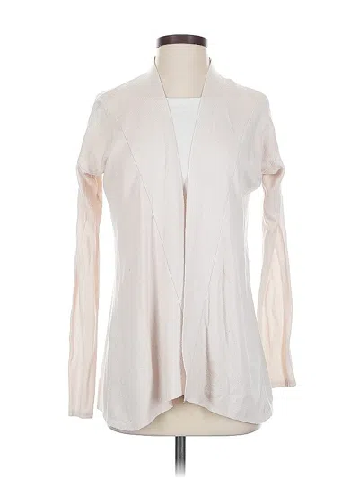 Pre-owned Gap Cardigan Sweater In White