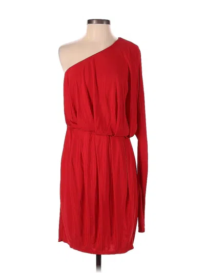 Pre-owned Rachel Zoe Cocktail Dress In Red