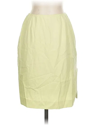 Pre-owned Anne Klein Ii Casual Skirt In Green