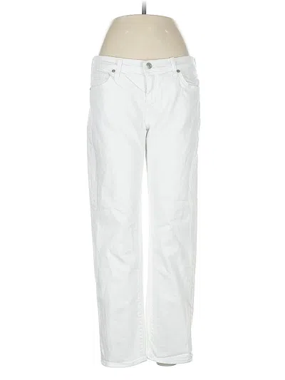 Pre-owned Just Black Jeans In White