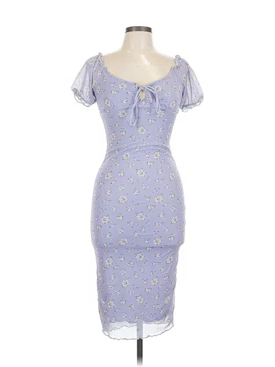 Pre-owned Forever 21 Cocktail Dress In Blue