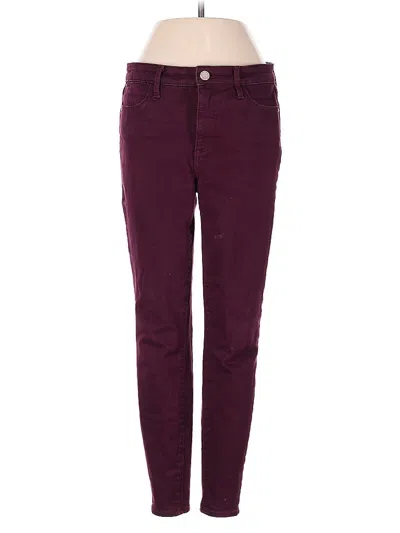 Pre-owned Talbots Jeans In Burgundy