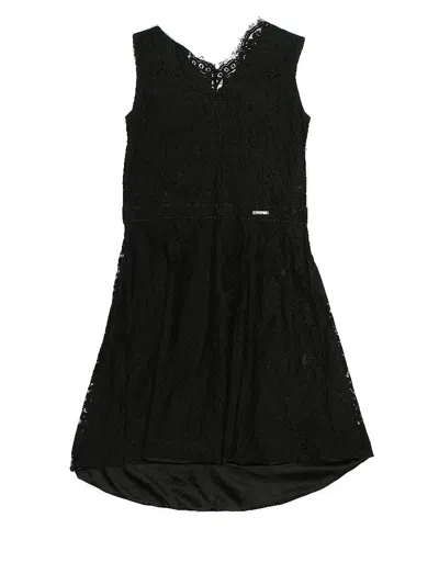 Pre-owned Marciano Kids' Dress In Black