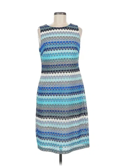 Pre-owned Style & Co Casual Dress In Blue