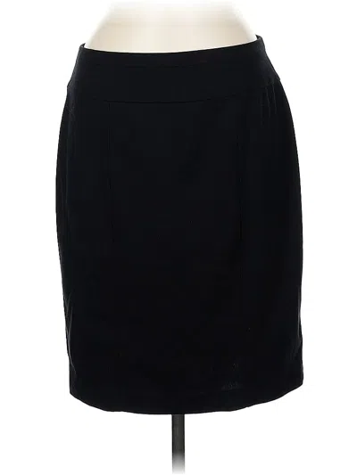 Pre-owned Ellen Tracy Formal Skirt In Black