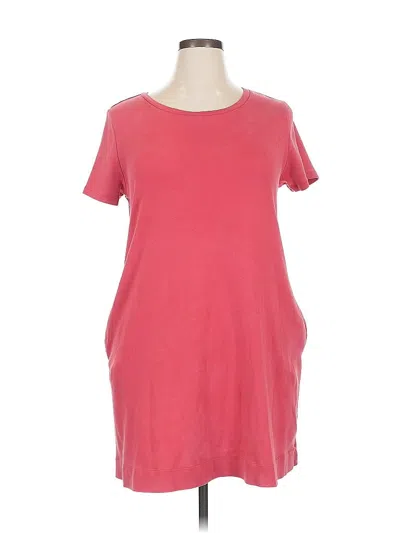 Pre-owned Ellen Tracy Casual Dress In Red