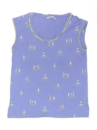 Pre-owned Boden Kids' Sleeveless T-shirt In Blue