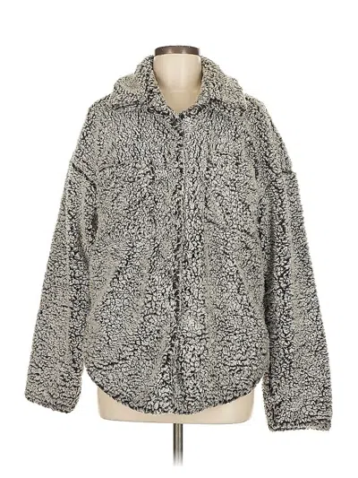 Pre-owned Thread & Supply Cardigan Sweater In Gray