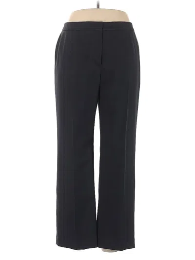 Pre-owned Kasper Dress Pants In Black