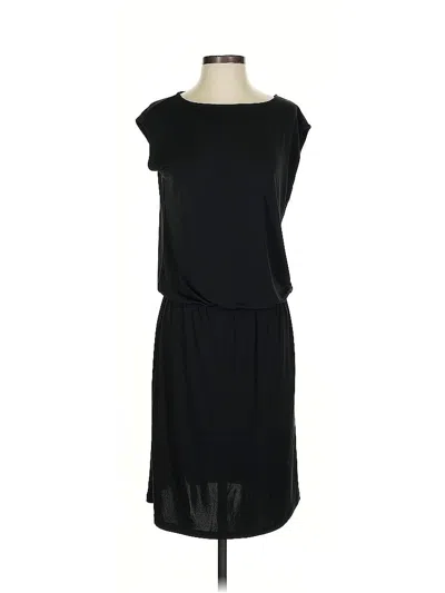 Pre-owned Talbots Casual Dress In Black