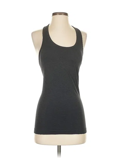 Pre-owned Lululemon Athletica Active Tank Top In Black