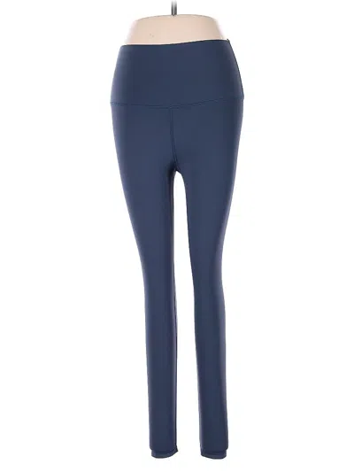 Pre-owned Lululemon Athletica Active Pants In Blue