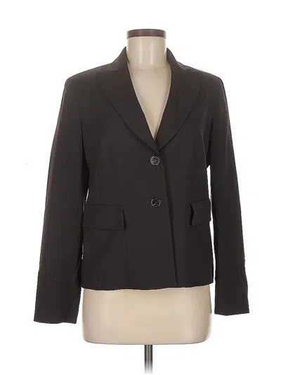 Pre-owned Jones New York Blazer Jacket In Brown