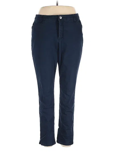 Pre-owned Cj Banks Casual Pants In Blue