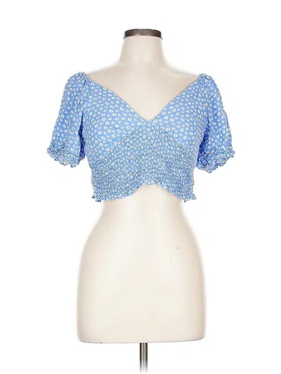 Pre-owned Le Lis Short Sleeve T-shirt In Blue