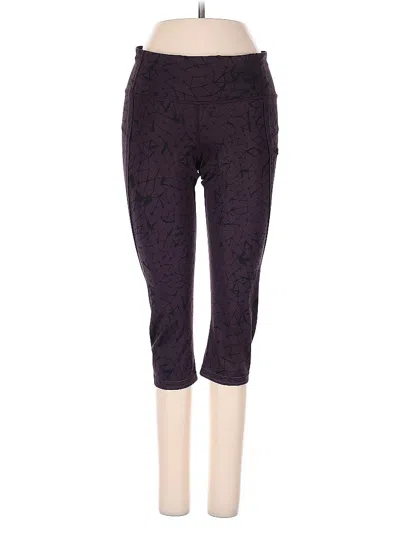 Pre-owned Lululemon Athletica Active Pants In Purple