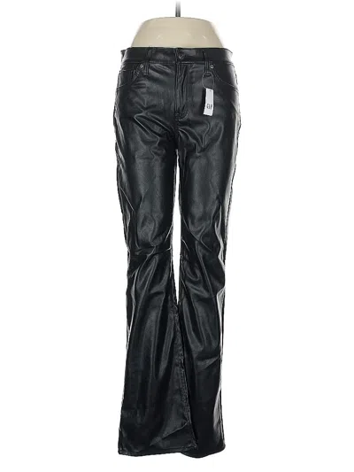 Gap Faux Leather Pants In Black