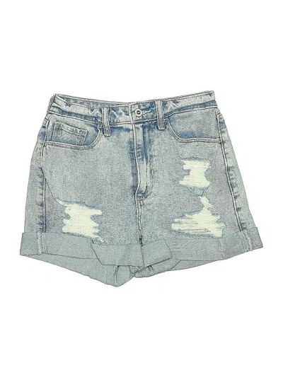 Pre-owned Hollister Denim Shorts In Blue