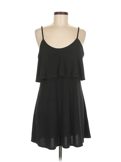 Pre-owned Express Casual Dress In Black