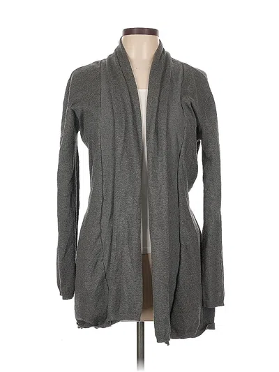 Pre-owned Zara Cardigan Sweater In Gray