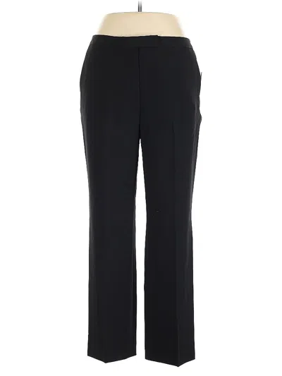 Pre-owned Kasper Dress Pants In Black