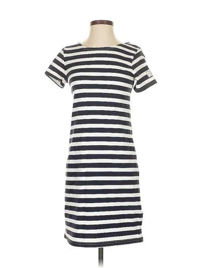 Pre-owned Joules Casual Dress In White